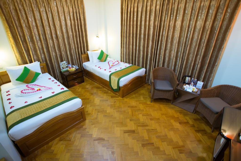 Great Feel Hotel Yangon Rom bilde